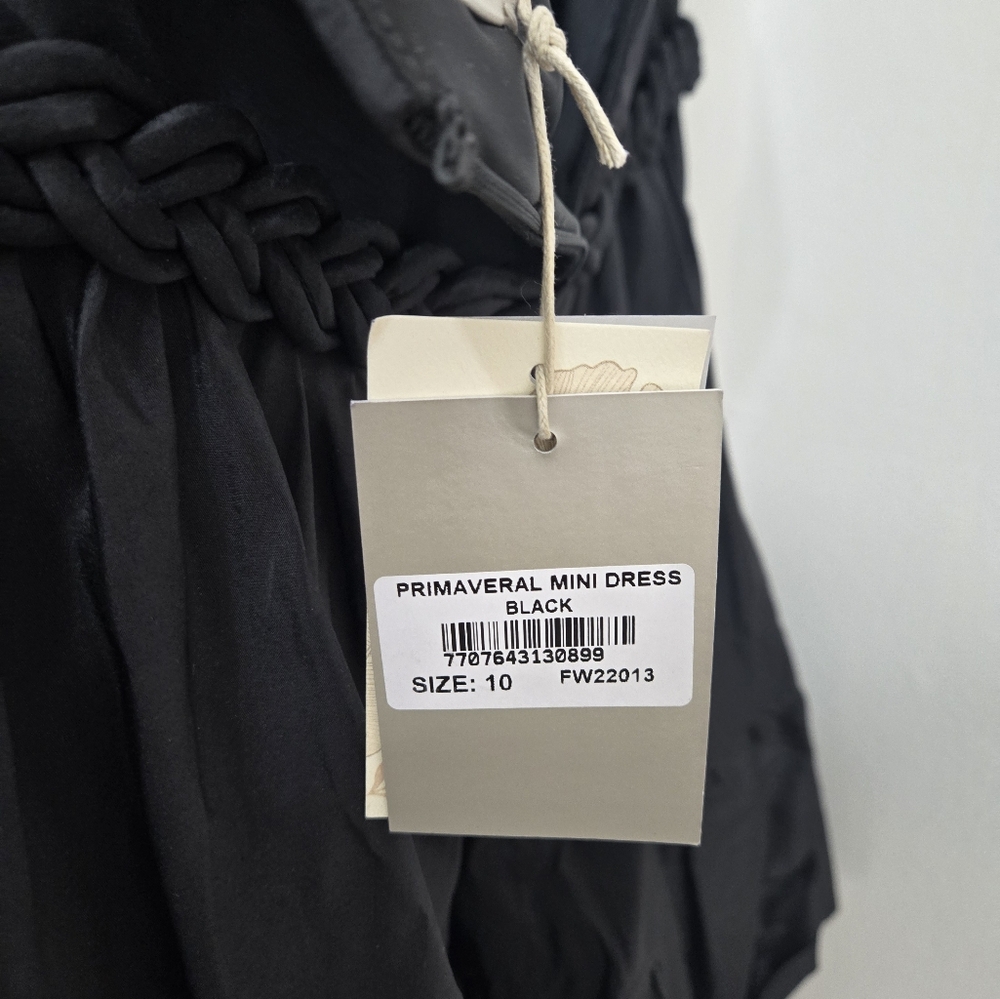 ANDRES OTALORA SILK MINI DRESS - Picture 8 of 11
